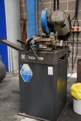 Macc Addison New 315 EDV chopsaw S/N 64742 (2004) (Bay 3)