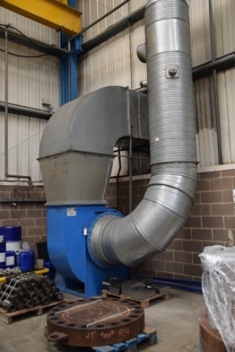 RHF Fans CM9 fume extraction system. S/N 105/8400/2-1 (2006)&nbsp;(A Method Statement and Risk Assessment must be provided, reviewed and approved by the Auctioneer prior to any removal work commencing on this lot) (Bay 3)