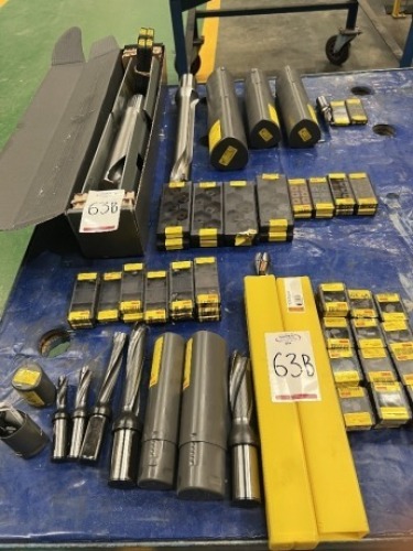 Various Sandvik 870 Series CoroDrills, DS20 CoroDrills, Inserts and Drilling Tips (Bay 3)