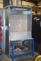 Unbranded dry filter spray bench 110cm x 80cm x220 (Bay 2)