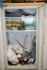 Bisley Grey steel 6ft double door cupboard and contents, mainly bolts, capscrews etc (Bay 1)