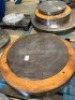 Pallet of S355 part machined steel billets