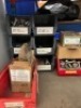 Various size A2 304 fixings including cap heads, bolts, nuts and washers with racking - 2