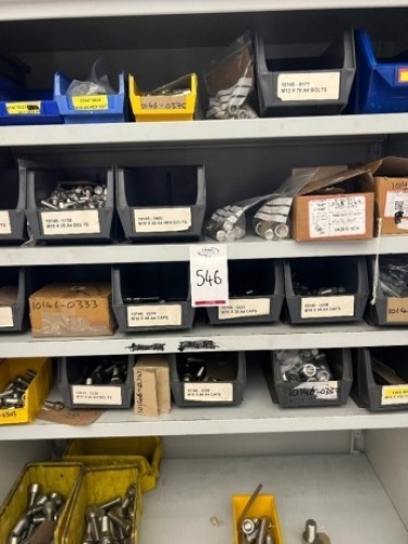Various size A4 316 bolts and cap heads including locker
