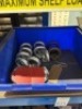 Contents of racking to include&nbsp;various size lifting eyes and other machined 316 Stainless steel parts - 5