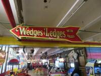 Wedges & Ledges Sign