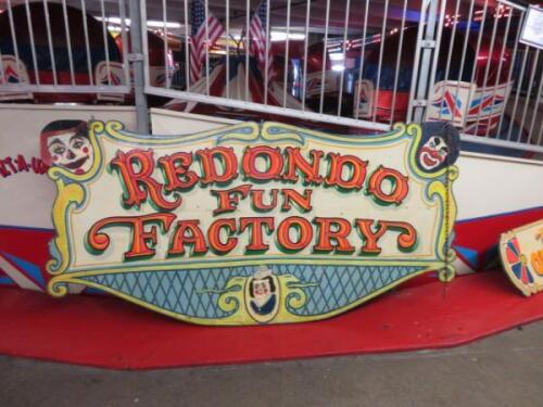 Original Fun Factory Sign