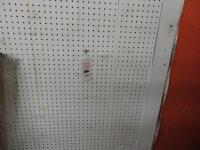 White Peg Board
