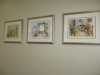 Art - Large; 3 Art - Small by Michael Rozenvain; 1 Wood Wall Table - 5