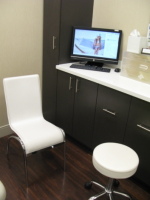 Room C116 Nurses Office; 2--Computers/Monitors Dell; Brother HL-5240 Mono-Laser; 2--Swivel Arm Desk Chair; Stationary Chair