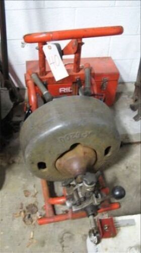 1-Rigid K-6200 Sewer line cleaner *** PLEASE NOTE: This lot is offered subject to bulk bid offer on lot 118