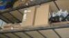 Lot -- Plumbing Inventory on pallet racking (NO MACHINERY AND NO WATER HEATERS) includes 2 new Hasley Taylor handicap water fountains, etc. *** PLEASE NOTE: This lot is offered subject to bulk bid offer on lot 118 - 2