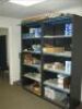 Lot--2 metal 5 drawer lateral file cabinets with contents--printer cartridges, etc. *** PLEASE NOTE: This lot is offered subject to bulk bid offer on lot 118 - 2