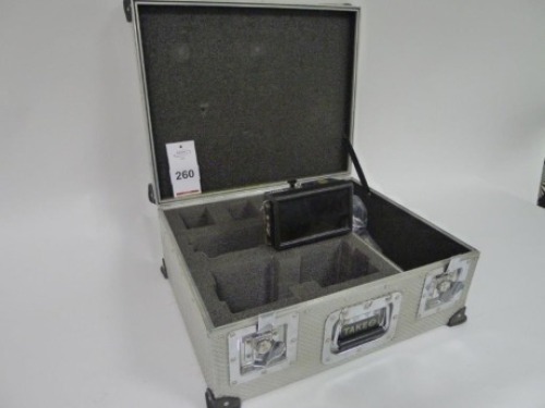 Transvideo R2RFRX 6.5 Inch Anamorphic Video Monitor with Flight Case and V-Lock Plate