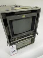 9 inch DV Combi Kit Comprising of Sony PVM 9 inch Monitor, Sony DSR-11 DVCAM Mini Recorder with Flight Case