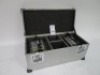 2 Cine Power Mega D 15 NIMH Batteries with Charger and Flight Case