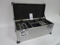 2 Cine Power Mega D 15 NIMH Batteries with Charger and Flight Case