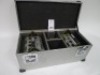 2 Cine Power Mega D 15 NIMH Batteries with Charger and Flight Case