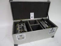 2 Cine Power Mega D 15 NIMH Batteries with Charger and Flight Case