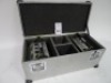 2 Cine Power Mega D 15 NIMH Batteries with Charger and Flight Case