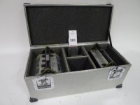 2 Cine Power Mega D 15 NIMH Batteries with Charger and Flight Case