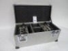 2 Cine Power Mega D 15 NIMH Batteries with Charger and Flight Case