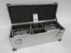 2 Cine Power Dolly Pack Nickel Cadmium Block Batteries with Charger and Flight Case