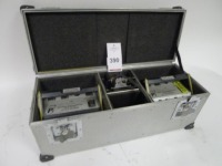 2 Cine Power Dolly Pack Nickel Cadmium Block Batteries with Charger and Flight Case
