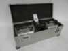 2 Cine Power Dolly Pack Nickel Cadmium Block Batteries with Charger and Flight Case