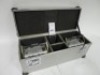 2 Cine Power Dolly Pack Nickel Cadmium Block Batteries with Charger and Flight Case