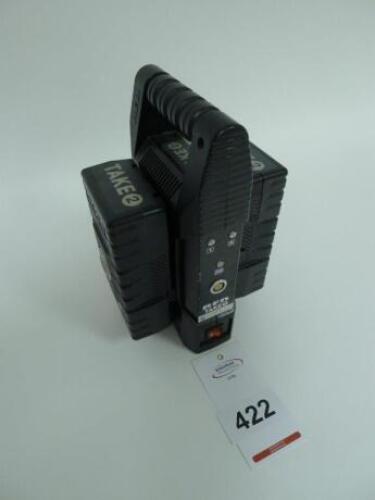 RED CVTR2 Brick Charger with 2, 14.8 Volt Lithium Ion Batteries