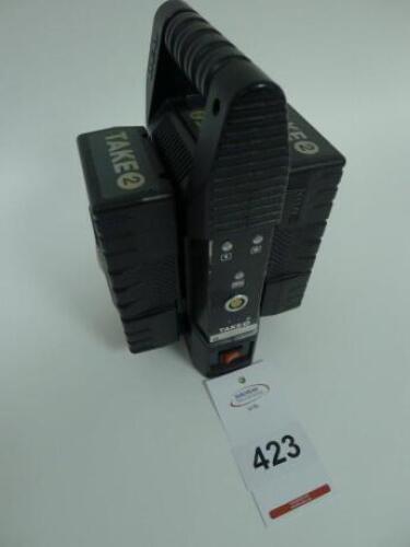 RED CVTR2 Brick Charger with 2, 14.8 Volt Lithium Ion Batteries