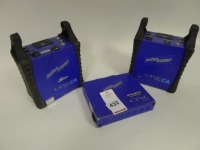 2 Anton Bauer Cine VCLX CA 14.4 Volt -28 Volt Batteries with Charger Unit