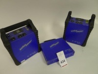2 Anton Bauer Cine VCLX 14.4 Volt -28 Volt Batteries with Charger Unit