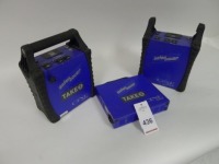 2 Anton Bauer Cine VCLX 14.4 Volt -28 Volt Batteries with Charger Unit