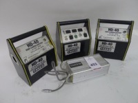 3 Cine Power HD-40 14.4-28.8 Volt Heavy Duty NiMH HD Camera Batteries with Charger