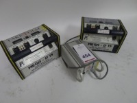 2 Cine Power Mega D 15 NIMH Batteries with Charger