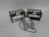 2 Cine Power Mega D 15 NIMH Batteries with Charger