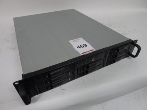 Unbranded 8 Bay Disk Array Chassis ( No Drives)