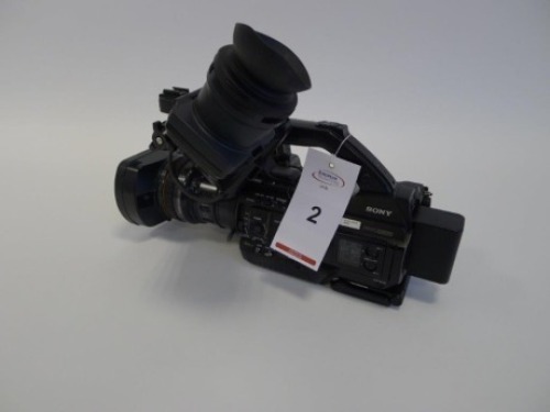 Sony PMW 300 Solid State Memory Camcorder,&nbsp;Serial No. 400507, 2149 Hours.
