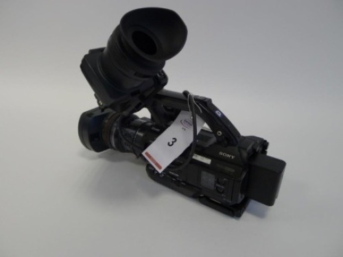Sony PMW 300 Solid State Memory Camcorder,&nbsp;Serial No. 430316, 2042 Hours.
