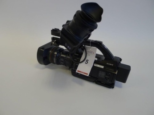 Sony PMW 300 Solid State Memory Camcorder,&nbsp;Serial No. 430284, 1578 Hours.