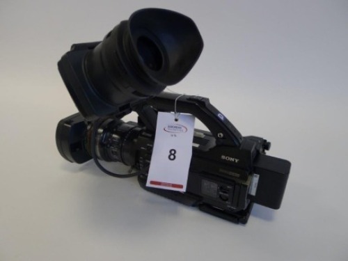 Sony PMW 300 Solid State Memory Camcorder,&nbsp;Serial No. 400381, 2062 Hours.