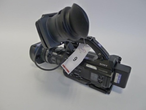 Sony PMW 300 Solid State Memory Camcorder,&nbsp;Serial No. 400354, 1928 Hours.
