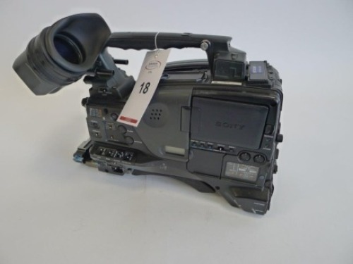 Sony PDW-F800 Professional Disc Camcorder,&nbsp;Serial No. 60136, 2876 Hours.