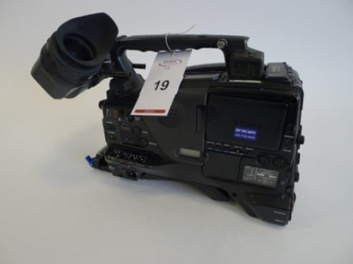 Sony PDW-F800 Professional Disc Camcorder,&nbsp;Serial No. 10220, 6049 hours