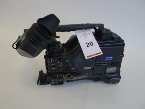 Sony PDW-F800 Professional Disc Camcorder,&nbsp;Serial No. 106696, 5264 Hours.