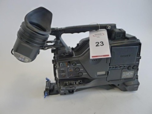 Sony PDW-F800 Professional Disc Camcorder,&nbsp;Serial No. 60297, 3206 Hours