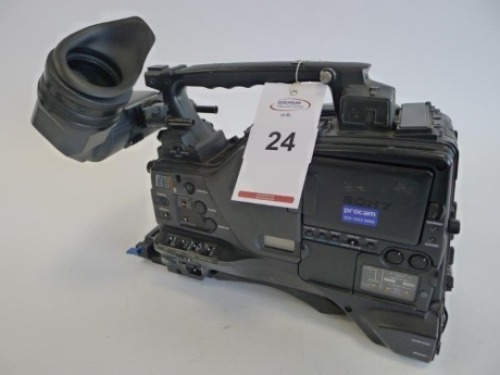 Sony PDW-F800 Professional Disc Camcorder,&nbsp;Serial No. 60288, 3160 Hours