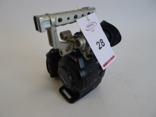Canon EOS C300 Cinema Camera,&nbsp;Serial No. 534000000000, 1521 Hours, with monitor